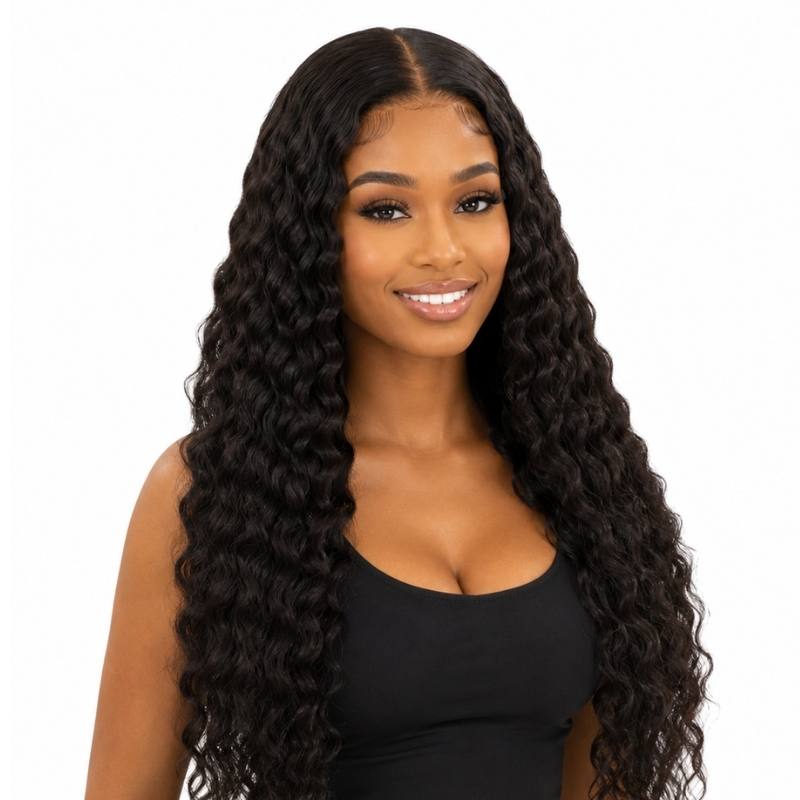 Signature Deep Wave 2×6 HD Glueless Wig