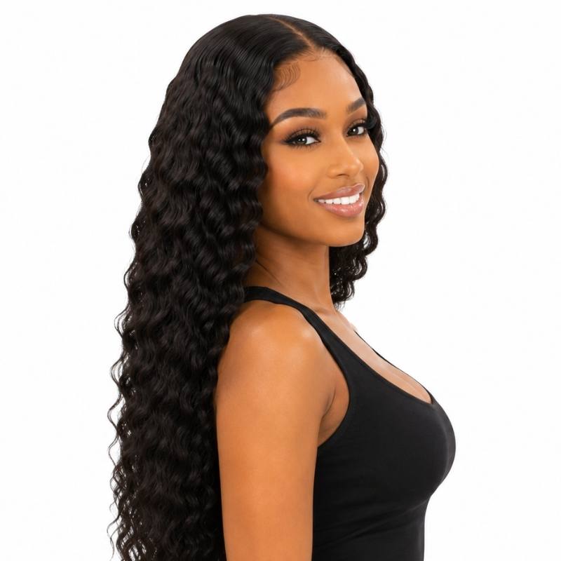 Signature Deep Wave 2×6 HD Glueless Wig
