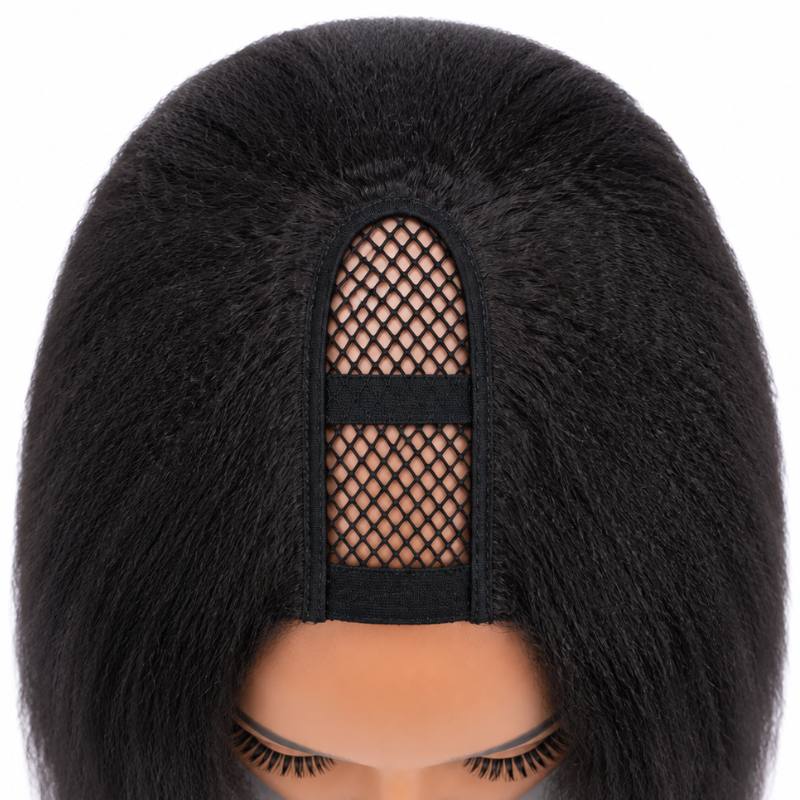 Natural Blowout Kinky Straight U-Part Wig